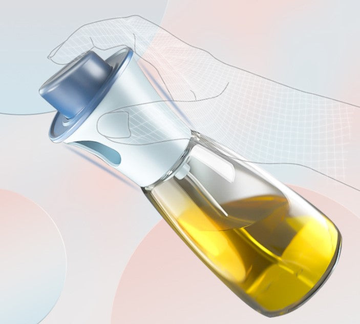 Spreyli Cam Yağ Sirke Şişesi