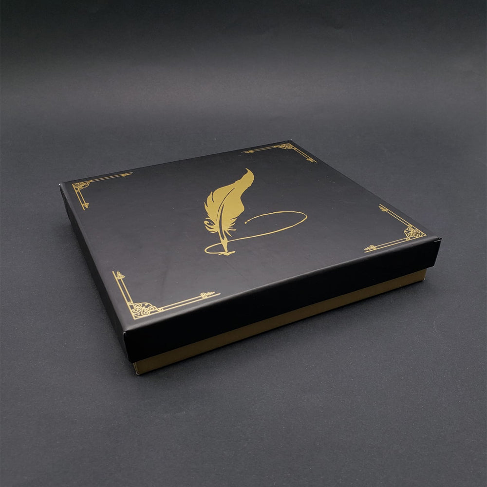 Tüylü Kalem Tasarımlı Hediye Kutusu