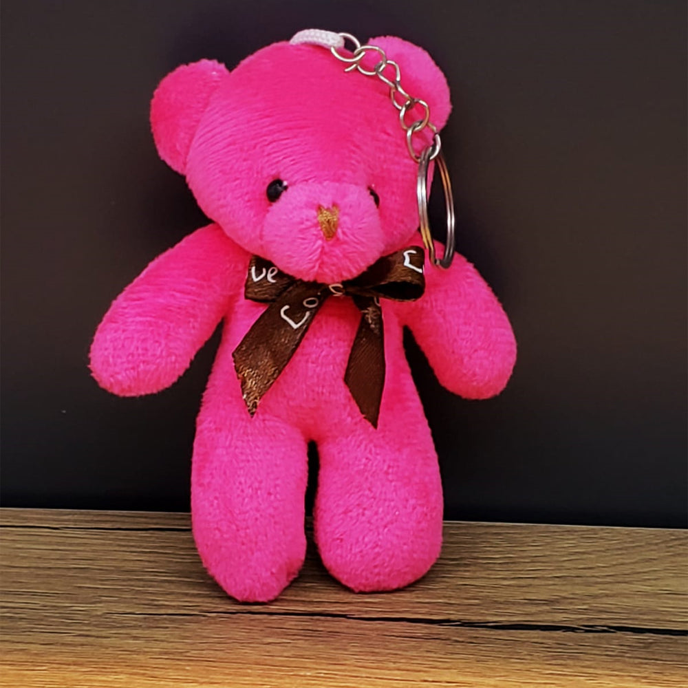 Pembe Hediyelik Kese İçinde Ayıcık