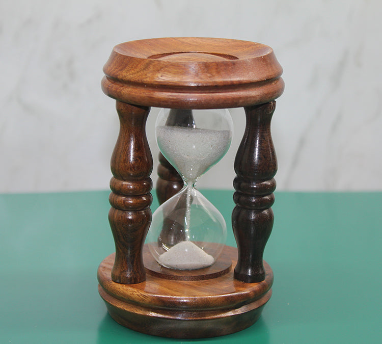 Ahşap Kum Saati Model 6