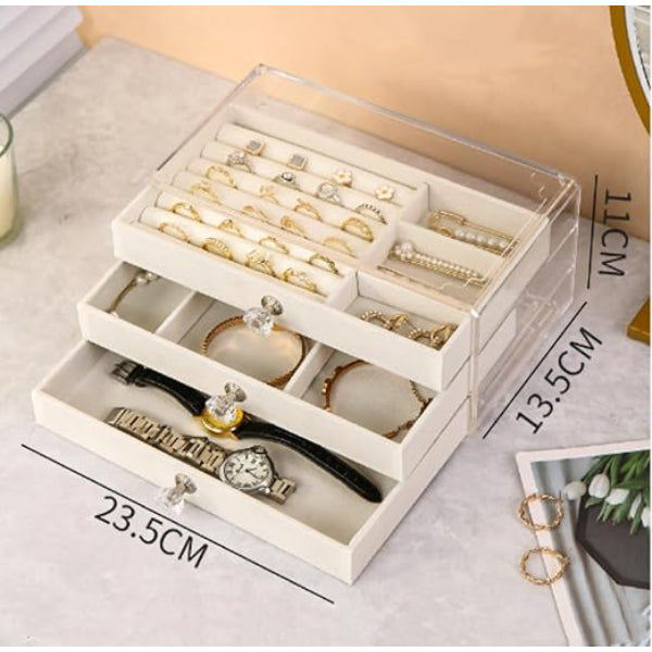 Üç Katlı Takı Organizeri