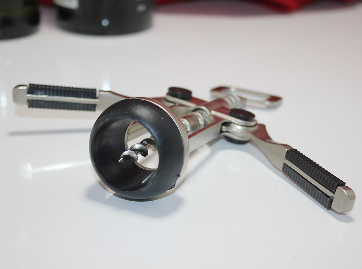 Paslanmaz Çelik Tirbuşon Şarap Açacağı Model 4