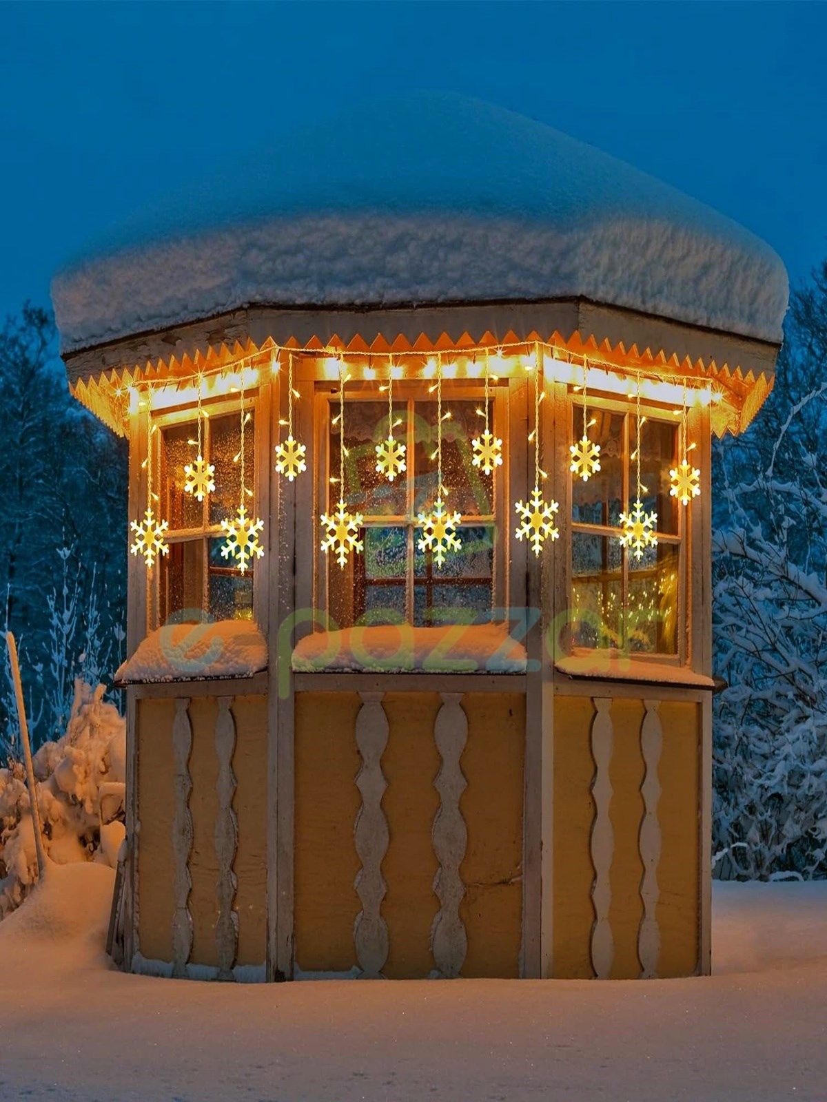 Kar Tanesi 8 Fonksiyonlu 3m 12 Saçaklı