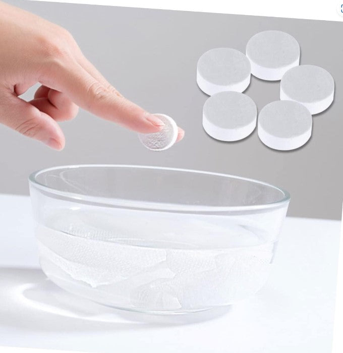 Suda Büyüyen Sıkıştırılmış Havlu 10 Adet