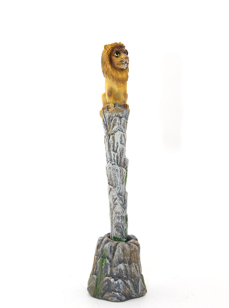 Polyester Aslan Figürlü Tükenmez Kalem