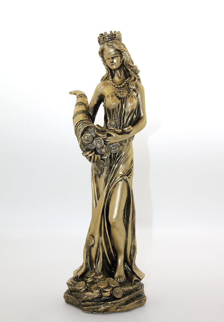 Polyester Bereket Tanrıçası Fortuna Figürü Model 1