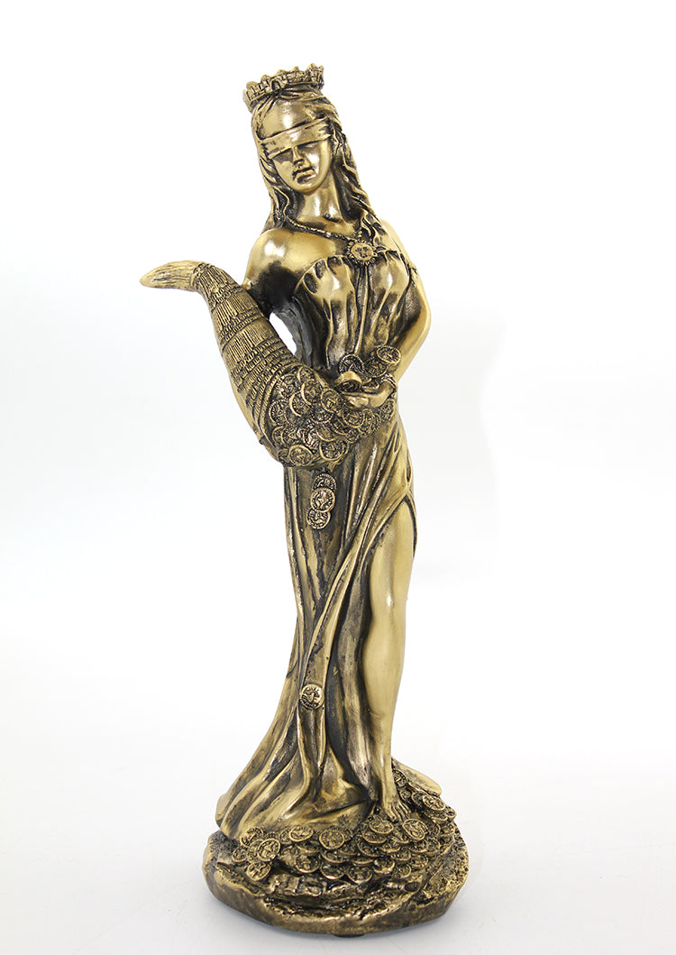 Polyester Bereket Tanrıçası Fortuna Figürü Model 2