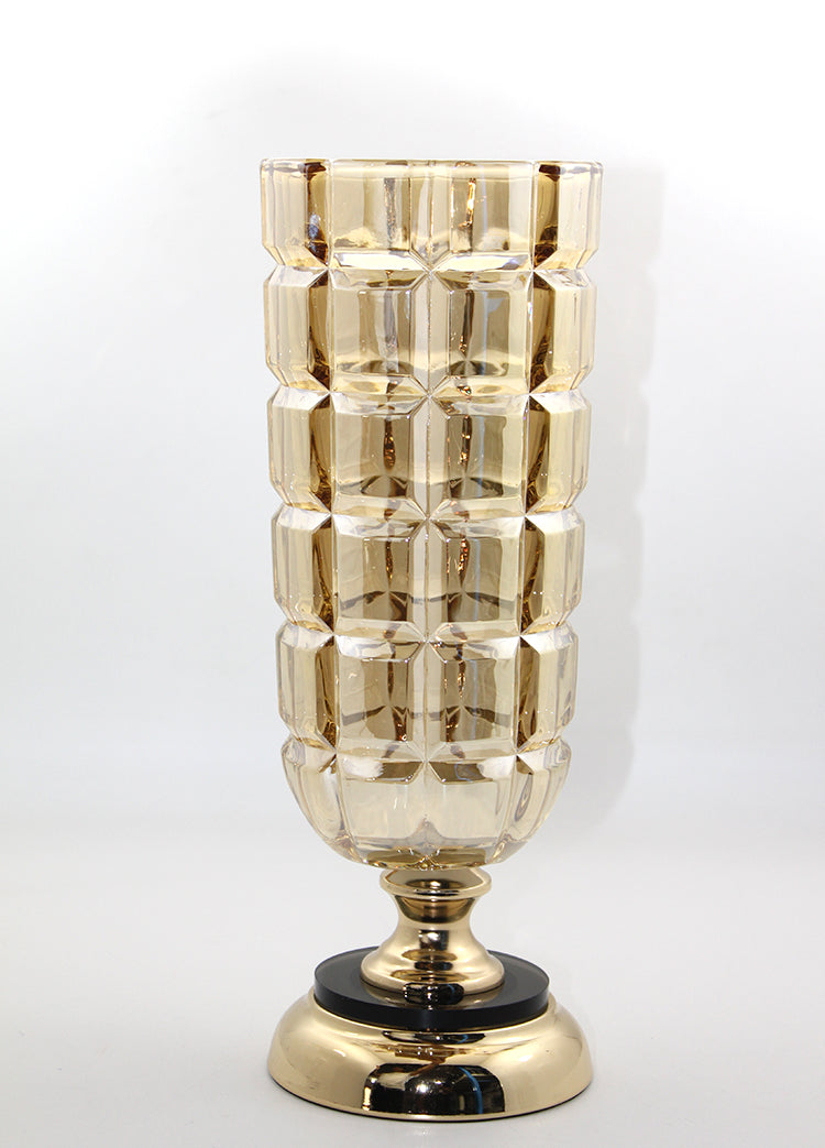 Cam Şamdan Tekli Model 4