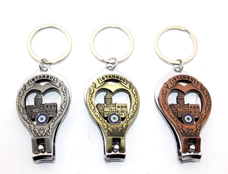 İstanbul Temalı Tırnak Makası Galata Tasarımlı