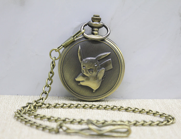 Pikachu Tasarımlı Köstekli Saat