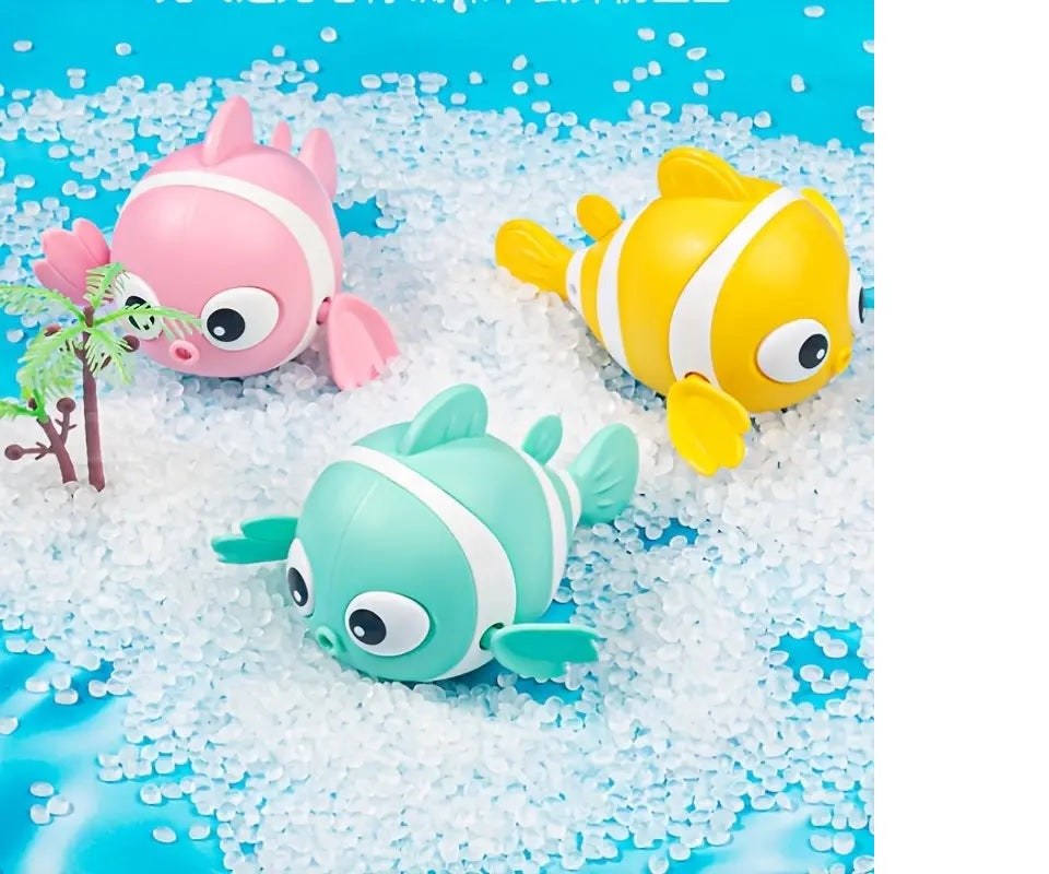 Kurmalı Balık Bebek Banyo Oyuncağı