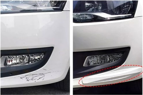 Araba Tampon Koruyucu Karbon Desenli Siyah