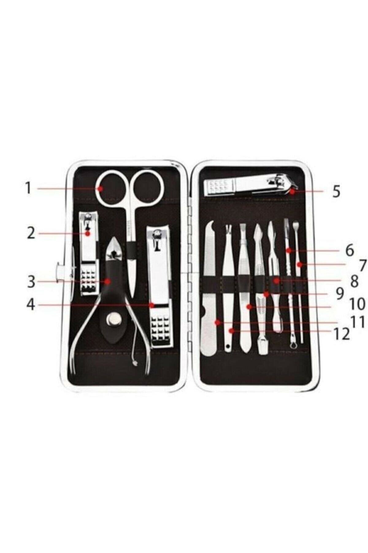 Manikür Seti 12 Parça