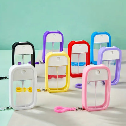 Silikon Kılıflı Anahtarlıklı Sprey Şişesi