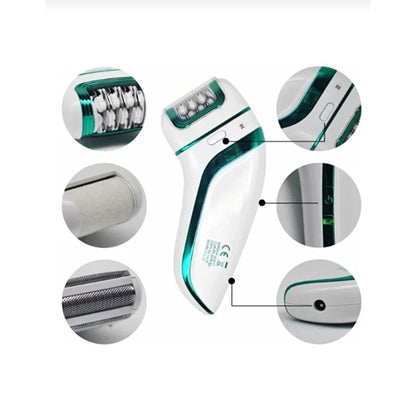 Profesyonel 3 Başlıklı Epilasyon Aleti