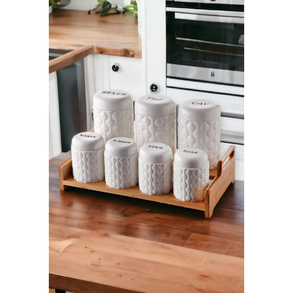 7'li Standlı Baharat Seti