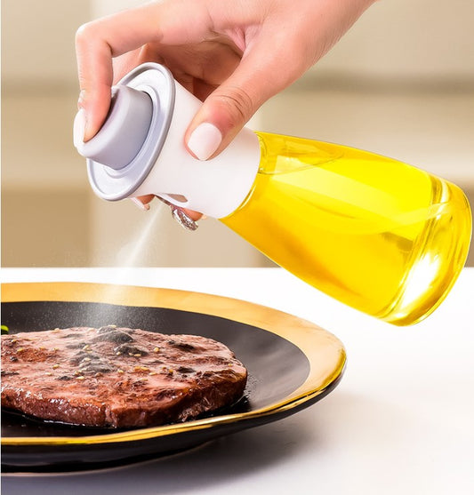 Spreyli Cam Yağ Sirke Şişesi