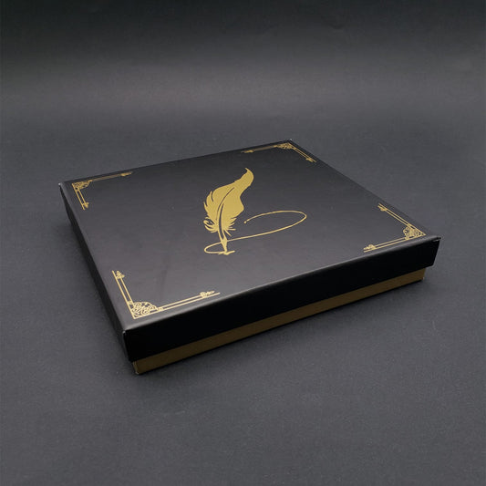 Tüylü Kalem Tasarımlı Hediye Kutusu