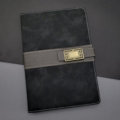 Tarihsiz Ajanda Defter Siyah Renk