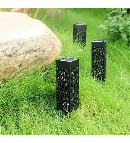 Dekoratif Solar Güneş Enerjili Bahçe Aydınlatması Yürüyüş Yolu Seti (6 Adet)