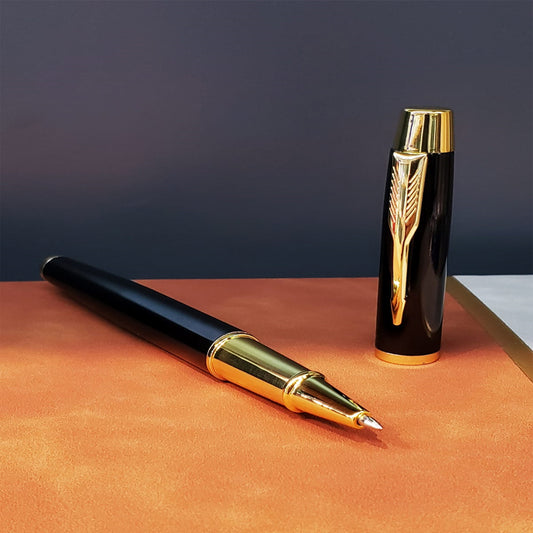 Metal Siyah Roller Tükenmez Kalem