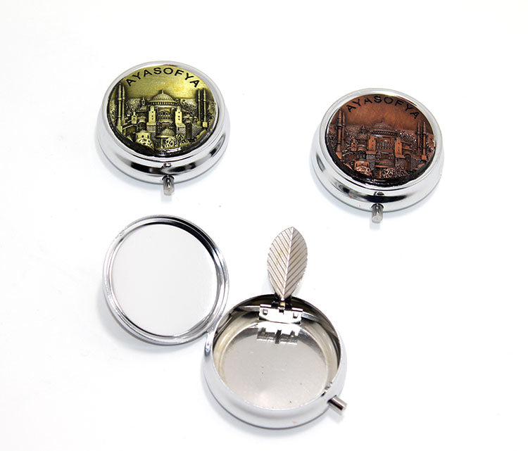 Ayasofya Kabartmalı Yöresel Tekli Küllük Kutusu