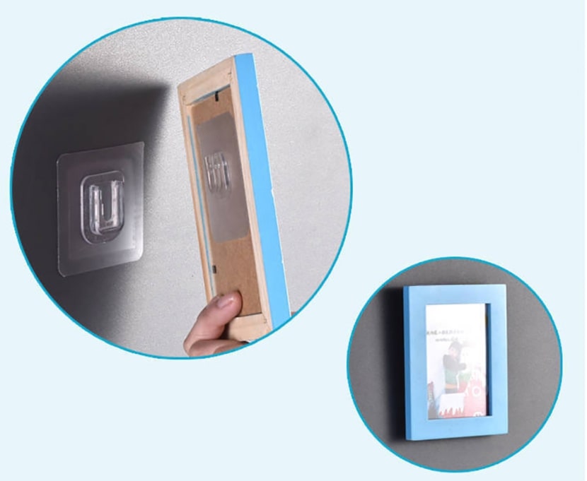 Geçmeli Klips Eşya Sabitleme Askısı 6lı Set