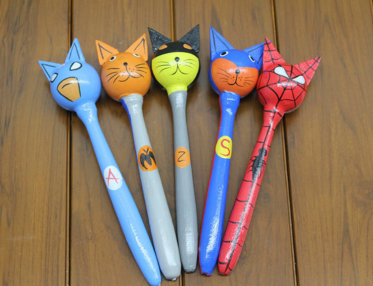 Ahşap 5'li Marakas Seti Model 1