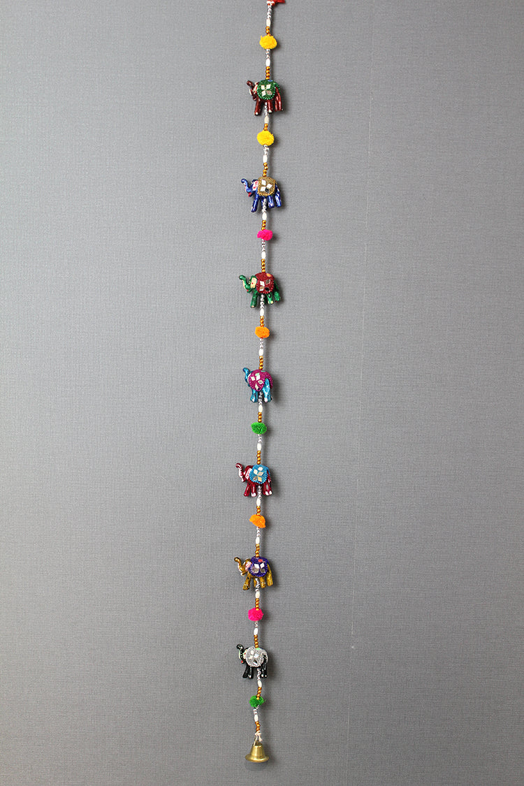 7'li Asmalı Aynalı Fil Model 2