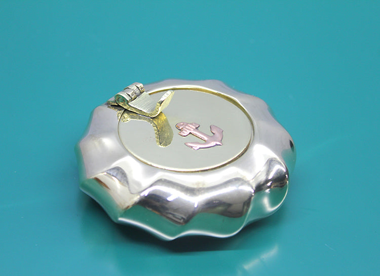 Pirinç Çapalı Kapaklı Küllük 7 Cm