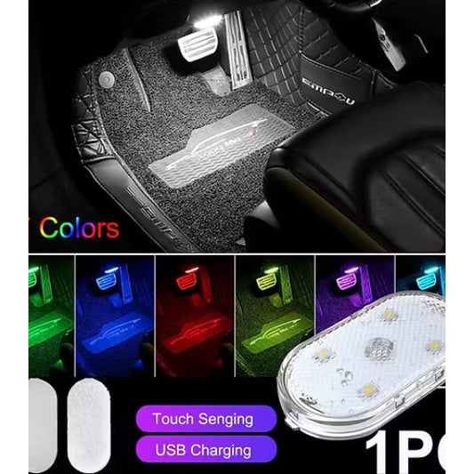 7 Renk Modlu Dokunmatik Sensörlü Mini Led Lamba