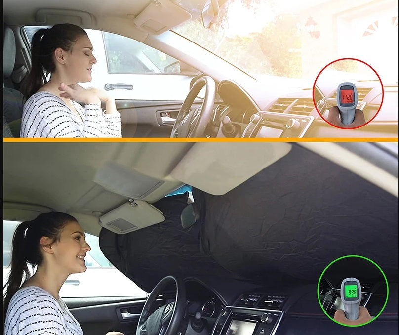 Katlanabilir Ön Cam Araba Güneşliği