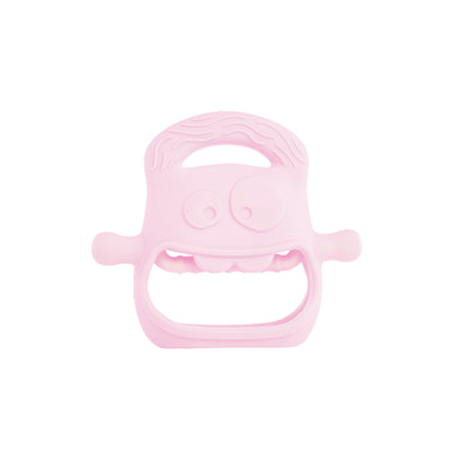 Pembe Bebek Silikon Diş Kaşıyıcı