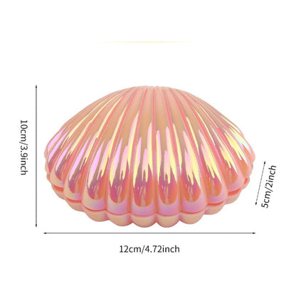 LED Işıklı Kendin Yap Deniz Kabuğu Tasarımlı Lale Lamba