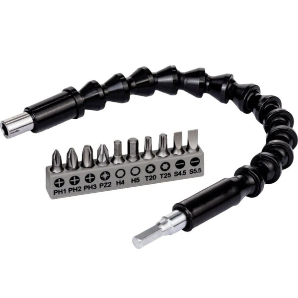 Esnek Şaftlı Tornavida Ucu Seti