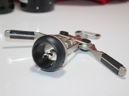 Paslanmaz Çelik Tirbuşon Şarap Açacağı Model 4