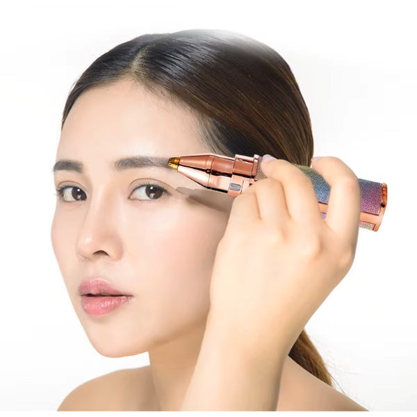 Simli 2'si 1 Arada Yüz Kaş Bıyık Epilatör