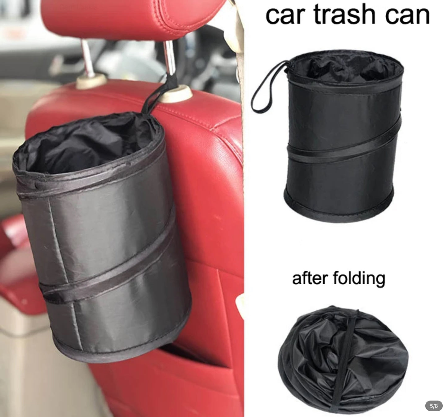 Araç İçi Katlanabilir Çöp Torbası
