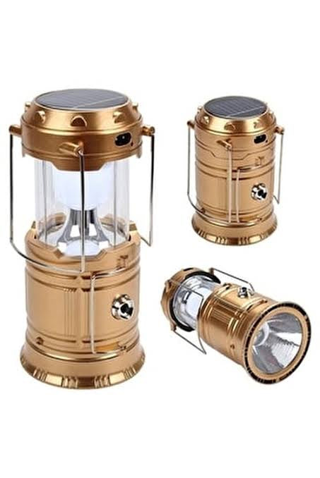 Güneş Enerjili Çok Fonksiyonlu Kamp Feneri