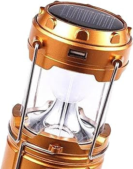 Güneş Enerjili Çok Fonksiyonlu Kamp Feneri