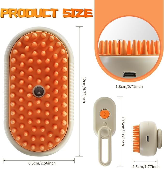 Kedi Köpek Buharlı Pet Tarağı