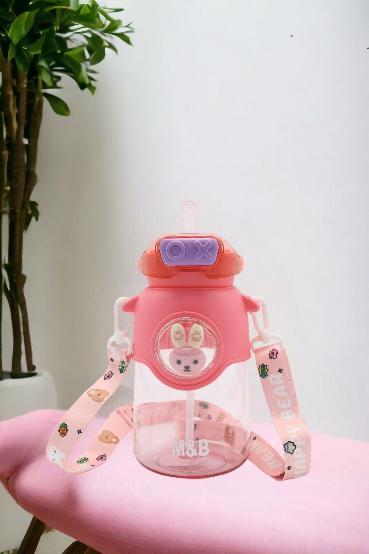 Sevimli Tavşan Su Matarası