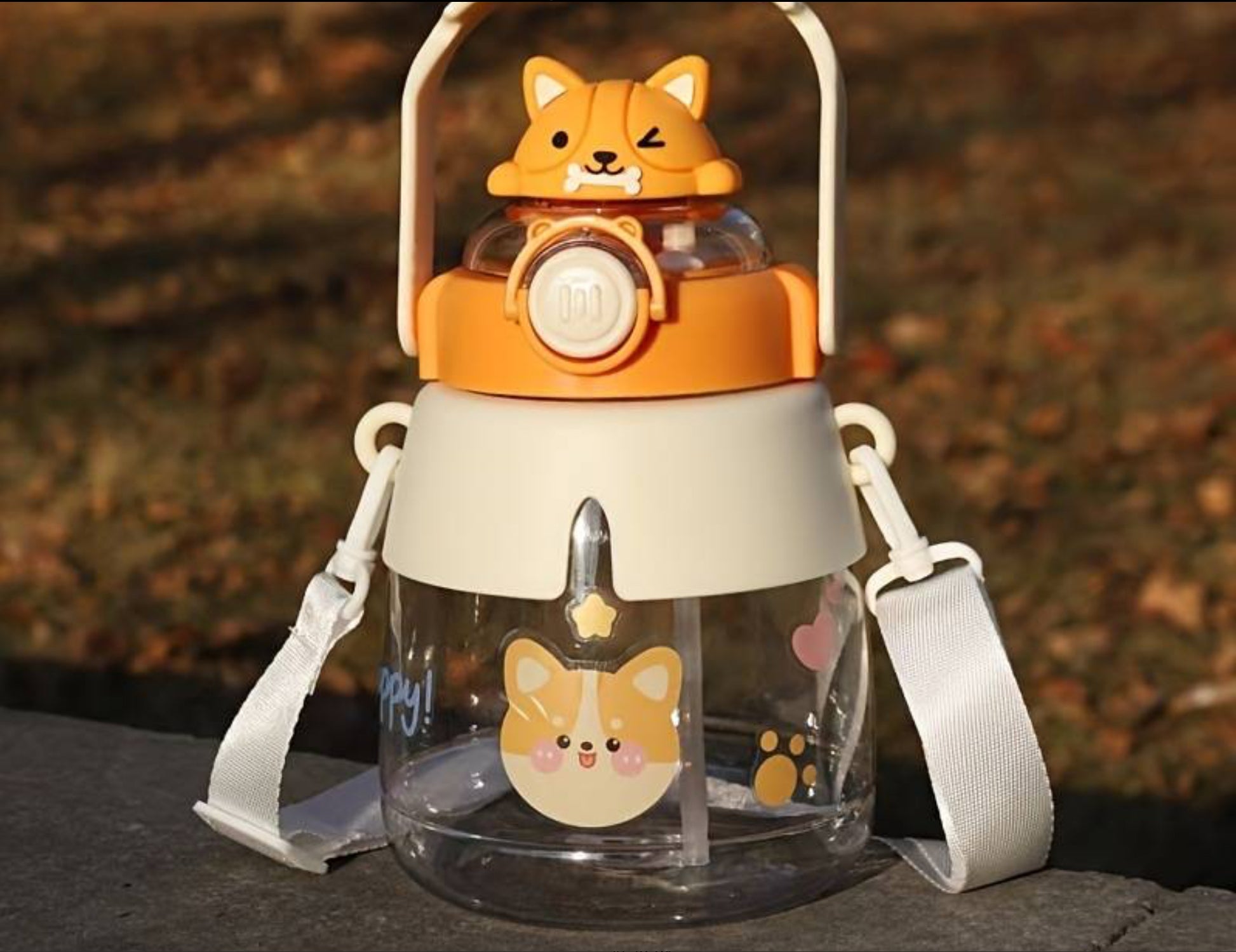 Sevimli Hayvanlar Su Matarası