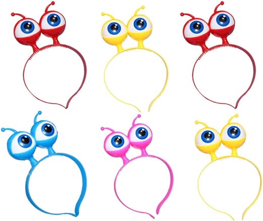 RENGARENK 3 FARKLI FONKSIYONDA YANAN LED IŞIKLI UZAYLI GÖZ TAÇ