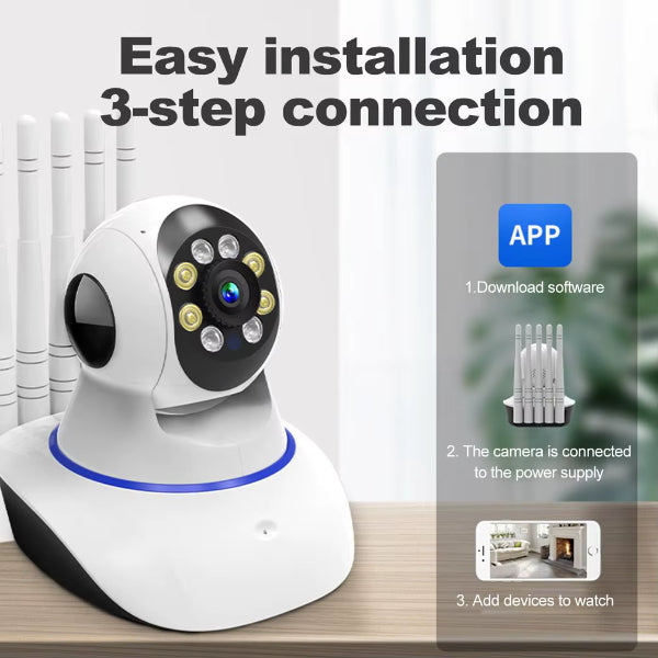 5 Antenli Bebek Ev Güvenlik Kamerası