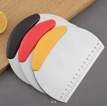 Paslanmaz Çelik Hamur Kesme ve Şekillendirme Spatulası