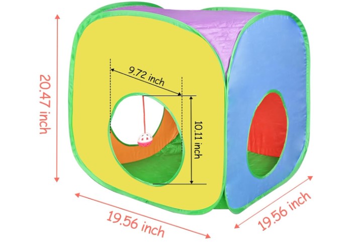 Oyuncak Toplu Kedi Oyun Tüneli