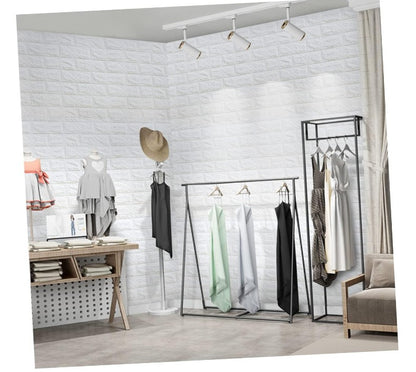 3D Tuğla Desenli Kendinden Yapışkanlı Duvar Paneli 58x38 cm