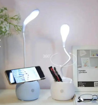 Halka LED USB Şarjlı Masa Lambası