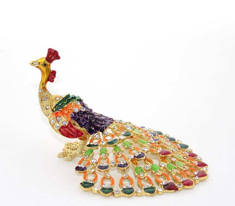 Swarovski Taşlı Tavuskuşu Model 2